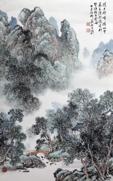 Wu yangmu 2 old Chinese Oil Paintings